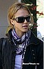 Tolani Scarf Mist Dark Navy / Pink As Shown On Jessica Alba & Mary-Kate