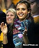 Tolani Scarf Zig Zag Bright Blue As Shown On Jessica Alba