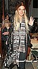 Tolani Zig Zag Scarf Brown Viscose / Lycra As Seen On Lindsay Lohan